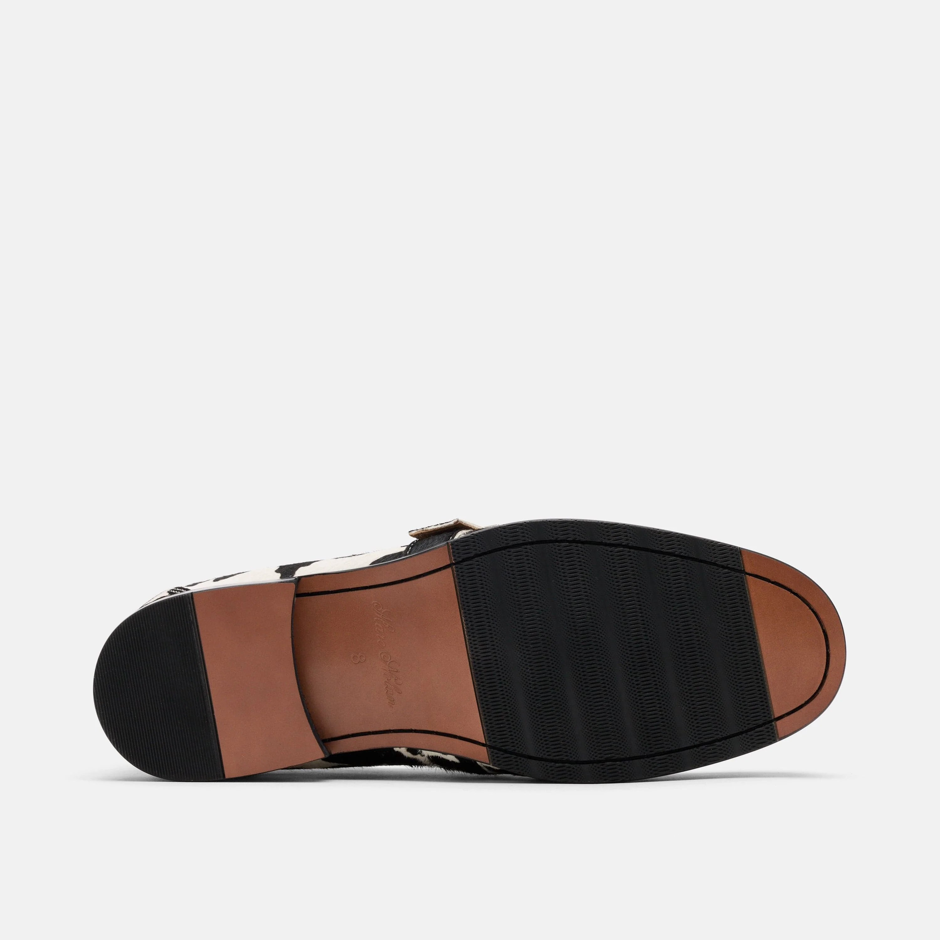 Cato Cowhide Buckle Loafers - Image 7