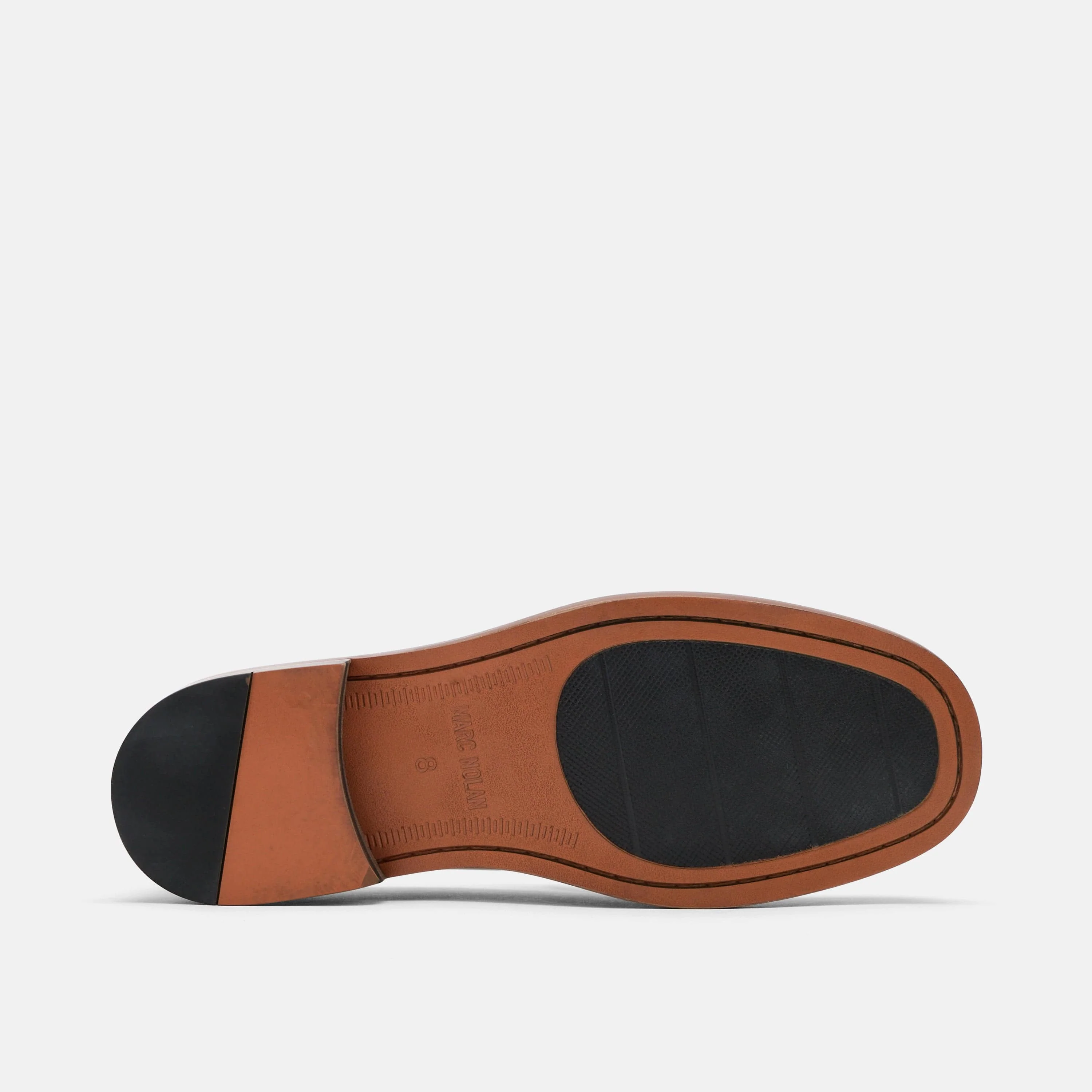 Ms. Calum Cream Leather Penny Loafers - Image 6
