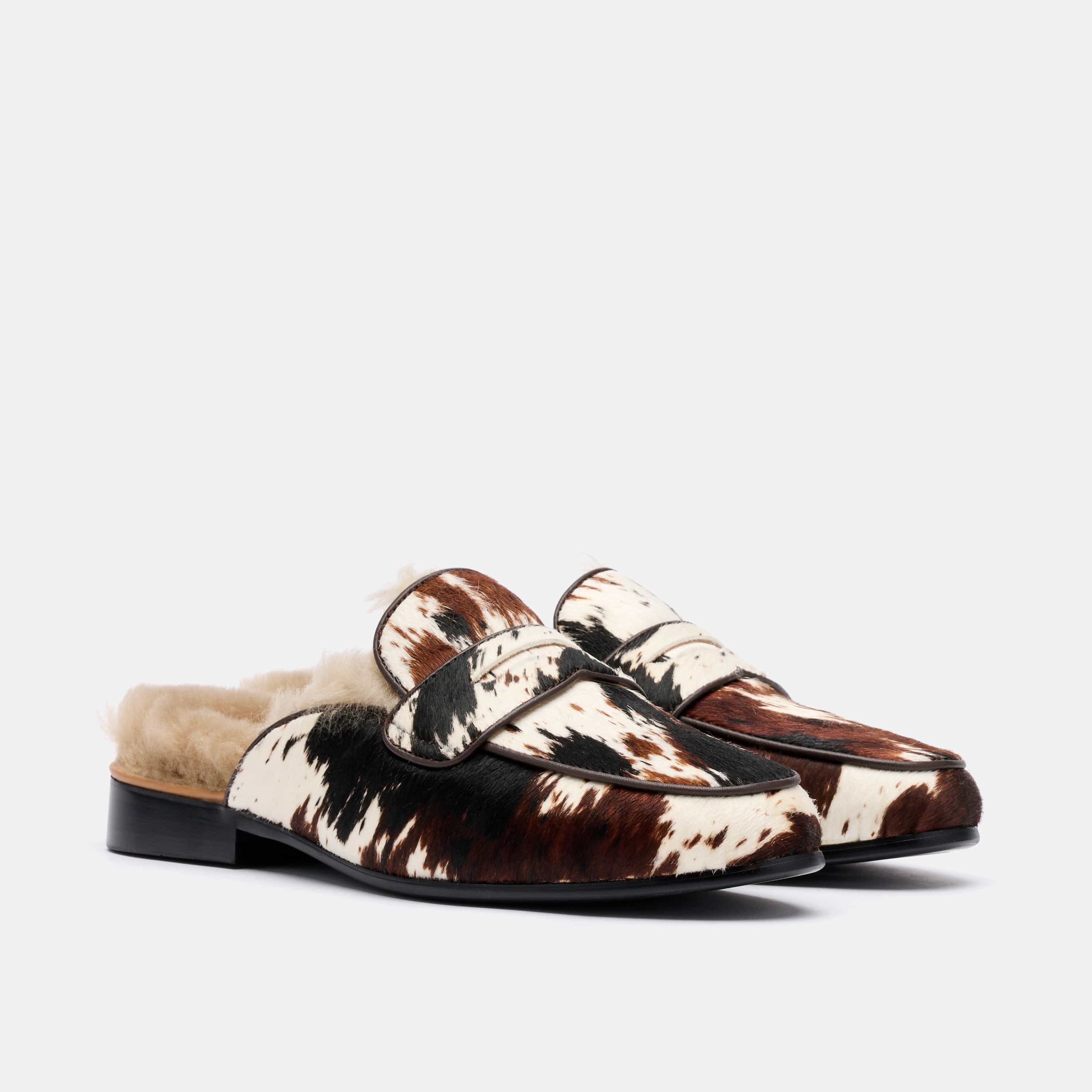 Ms. Del Mar Dark Horse Pony Hair Loafer Mule - Image 2